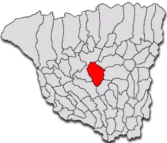 Location in Gorj County