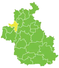 Location in Idlib Governorate