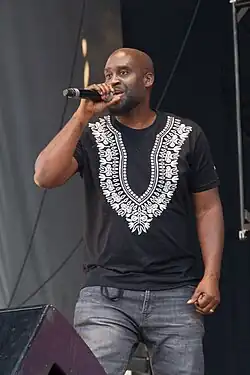 Mercer at Gods of Rap 2019 in Berlin, Germany