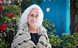 Deena Metzger at her home in Topanga, CA, in 2013.