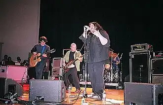 Deep Wound performing in Northampton, Massachusetts in April 2004