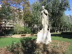 Diosa (1928), by Josep Dunyach, parc de la Ciutadella.