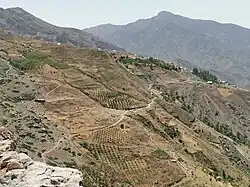 Village from the west