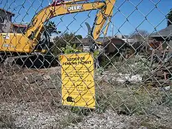 Despite the Public appeal to the Coastal Commission it was destroyed and not recycled or moved