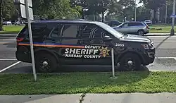 Nassau County deputy sheriff Ford Explorer