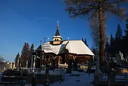 St. Nicholas wooden church in Bilbor