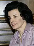 Mayor of San Francisco Dianne Feinstein from California (1978–1988)