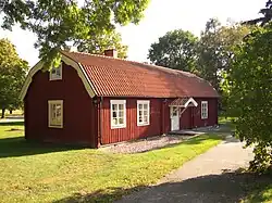"Klockargården", old house by Dingtuna church