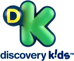 The logo of a Latin American children's TV channel, showing a green K with a blue D speech bubble.