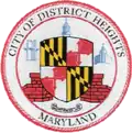 Official seal of District Heights, Maryland