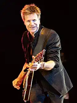 Brown performing in 2023