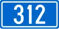 D312 state road shield
