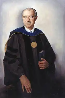 Vincent du Vigneaud, American biochemist and Nobel Laureate; Faculty Member