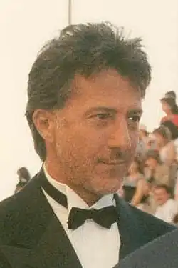 A photograph of Dustin Hoffman