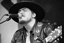 LeBlanc performing at the Orange Blossom Special Festival, 2025