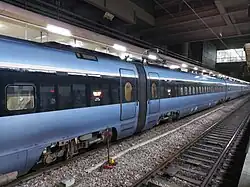 Carriages at Cheongnyangni station