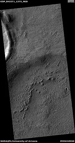 Odd shapes, as seen by HiRISE under HiWish program.
