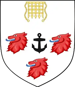 Arms of the Earl of Eldon