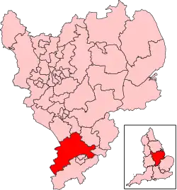 Map of constituency