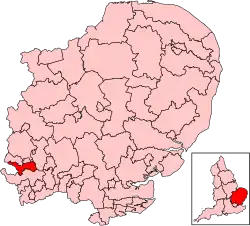 Map of constituency