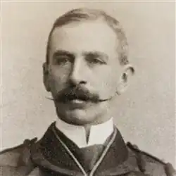 Black and white image of Edward Stanley