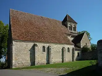 The Church of Our Lady of Puy-Ferrand, in Le Châtelet