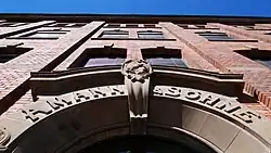Entrance of the AMANN headquarters in Bönnigheim