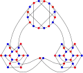 The chromatic number of the Ellingham–Horton 54-graph is 2.