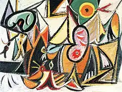 Arshile Gorky, Enigmatic Combat, 1936-1937