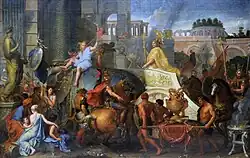 Entry of Alexander into Babylon, ca. 1664, oil on canvas, Louvre.
