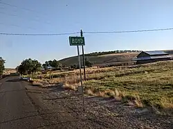 Entrance to Boyd, Oregon