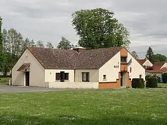 The town hall of Eppes