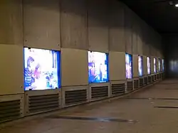 Artwork in the station access