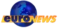 January 1993 – February 1996: blue lower case word "euro" in a yellow parallelogram and yellow capital word "NEWS".