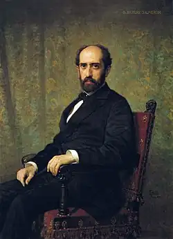 Nicolás Salmerón, third president.