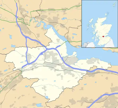 Castlecary is located in Falkirk