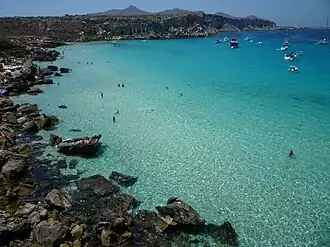 Shore in Favignana
