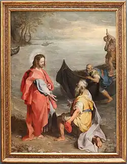 The calling of St Peter and St Andrew, Federico Barocci, 1586
