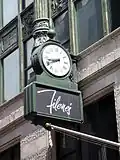 Boston's own variation of the saying "meet me under the clock" with the Filene's clock on Washington Street (2008)