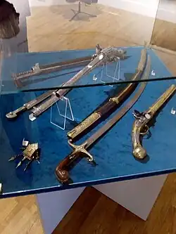 Weapons used in the First Serbian Uprising.