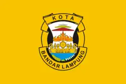 Flag of Bandar Lampung