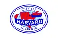 Flag of Harvard, Illinois