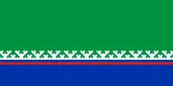Flag of Khanty-Mansiysky District