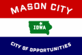 Flag of Mason City, Iowa