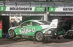 Lee Holdsworth placed eleventh in Race 2 driving a Ford Mustang GT for Tickford Racing