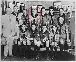 Image 1Young future U.S. President Eagle Scout Gerald Ford, Mackinac Island, Michigan, August, 1929