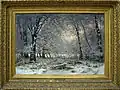 Forest in Winter, 1875, by Louis Apol