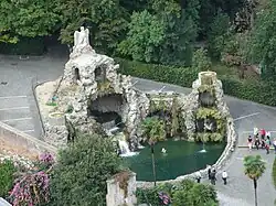 Image 34The Fountain of the Eagle "Fontana dell'Aquilone" in the Vatican Gardens (from Gardens of Vatican City)