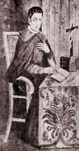 Fr. Jacome Gonsalves writing