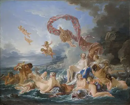 The Triumph of Venus, 1740, Nationalmuseum Stockholm